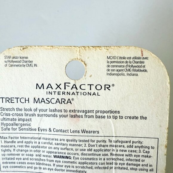Max Factor STRETCH Rich Black Mascara 301 Sealed Long Looking Eye Lashes - Picture 8 of 8